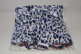 An as new Athena Procopiou Mediterraneo Leo short pompom dress in silk (One size).