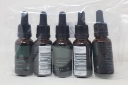 Five as new bottles of CBD One select blend No.1 CBD & CBG oil (20ml bottles, 300mg CBG and 300mg