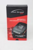 A boxed as new Shot Scope V2 GPS Watch and Performance Tracking ('Improves Your Handicap By 2.7