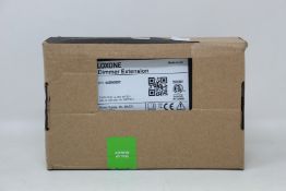 A boxed as new Loxone Dimmer Extension (Item no. 100029).