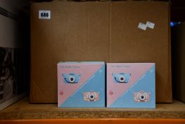 Twenty four DocraShop kids camera toys (32GB SD Card Included).