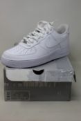 A pair of as new Nike Air Force 1 '07 (UK 11).