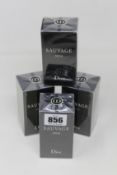 Four as new Dior Sauvage eau de parfum (4 x 60ml) (Slight cosmetic damage to outer boxes).