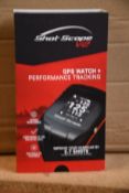 A boxed as new Shot Scope V2 GPS Watch and Performance Tracking ('Improves Your Handicap By 2.7