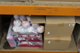 A quantity of assorted bath bombs.