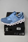 A pair of women's as new On Running Cloud X trainers (UK 4.5).