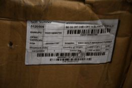 A Callaway Chev 14 Dry cart golf bag.