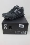 A pair of women's as new On Running Cloud X trainers (UK 5.5).