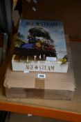 An Age of Steam Deluxe Edition board game (Base game) with three additional maps (Hungary and