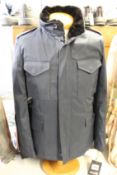 A men's as new Yves Salomon Homme coat (Size 44 - RRP £1600).