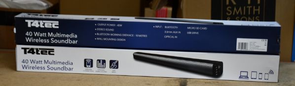 Two new T4 Tec Soundbars (TTSB001).