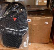 Ten as new Dainese PRO-ARMOR G2 Black back protectors (N).
