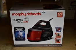 A Morphy Richards Power Steam Elite iron.