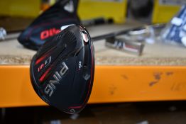 A pre-owned Ping G410 9 wood and a pre-owned Ping Redwood putter (Both Right-handed).