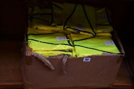 A quantity of as new Zuja hi-viz tabards (Approximately 80).