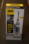 A new Zanussi Air Speed ll Pet bagless cyclonic upright vacuum cleaner (ZAN2021PT).