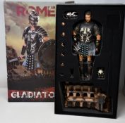 A boxed Haoyutoys Gladiator figurine (No: HH18017).