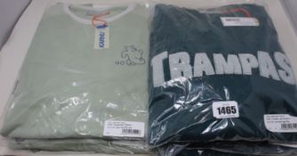 Two as new Karhu Trampas Bear sweatshirts (L, XL - RRP £65) and three Karhu Trampas Logo sweatshirts