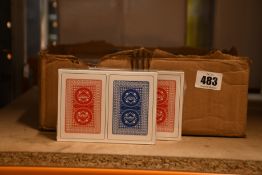 Twenty five packets of Pokernight Pro tournament quality playing cards (2 decks per box).