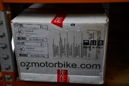 Two as new OZ Motorbike Yamaha R1 2015 PIEGA-R wheel set, FW 3.50x17 RW 6.00x17, Matte Black