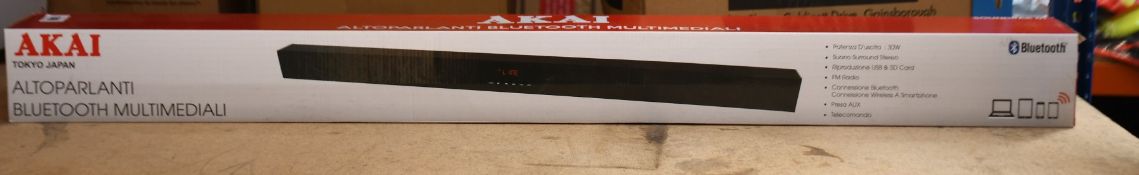 A new AKAI Bluetooth 01 Soundbar.