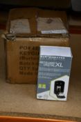 Six boxed as new Burtonsafes Keyguard Digital XL (High Security Key Safe).