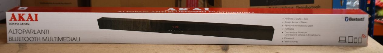 A new AKAI Bluetooth 01 Soundbar.