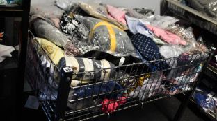 A quantity of as new clothing and related items.