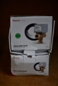 Two Honeywell V4044 Zone Valves.