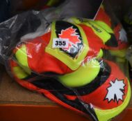 An as new junior's Record Zephir Z16 Junior kart/racing suit (Size 1).