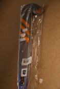 An as new Adidas Chaos Fury .2 Kromaskin Hockey Stick (Size: 36.5, Silver).
