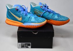 A pair of as new Nike Kyrie 7 Cncpts (UK 9.5).