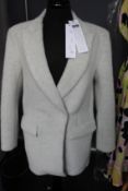 A women's as new Iro light grey lusty coat (Size 34).