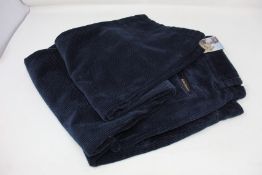 A pair of as new Nude Jeans Co. Lazy Leo navy cords (W31/L32 - RRP £135).
