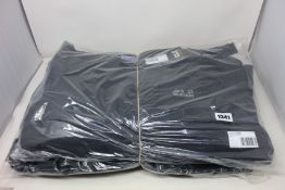 Two men's as new Jack Wolfskin Gotland 3-in-1 jackets (M, L).