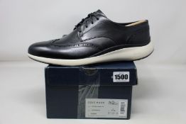 A pair of as new Cole Haan Grand Troy Wing Oxford shoes (UK 10.5).