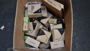 A quantity of Loxone products to include a touch surface, valve actuators and other related items.