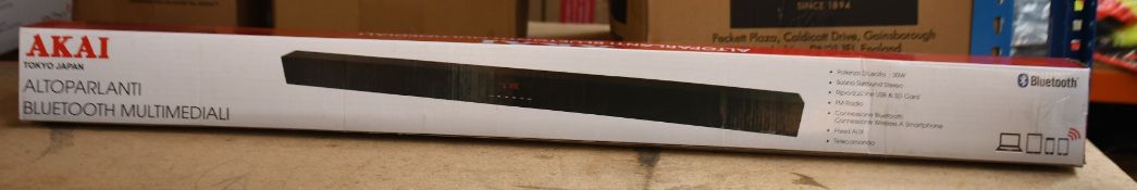 A new AKAI Bluetooth 01 Soundbar.