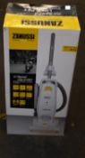 A new Zanussi Air Speed Lite ll pet 3.5L, 700W bagged upright cleaner (ZAN2087PT).