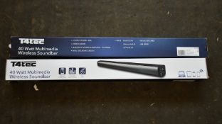 Two new T4 Tec Soundbars (TTSB001).