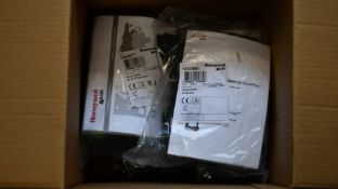 Four Honeywell Miller safety harnesses (1032860, 1032864, 1032889 and 1032877).