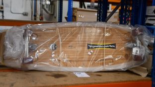 An as new Fish by Hamboards natural bamboo Surfskate 53