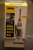 A new Zanussi Air Speed ll Pet bagless cyclonic upright vacuum cleaner (ZAN2021PT).