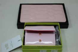 An as new Wolf Caroline jewellery travel portfolio (RRP £156) and a Ted Baker Cattrin crystal