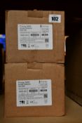 Two boxed as new Fireray 5000 single detectors 50m.