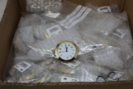 Fifty two Hicarer 2-1/8 Inch (55mm) quartz clock fit-up/insert, fit diameter 1.97 Inch (50 mm) hole,
