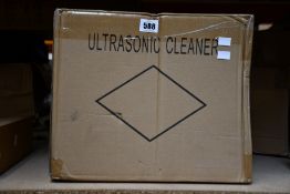 A boxed as new Ultrasonic Cleaner JPS-40A.