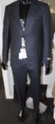 An as new Canali lined suit (Size 48? - RRP £870).