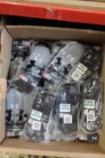 A quantity of as new Under Armour HeatGear sock triple packs (All UK 9-12.5 - RRP £10 a pack,