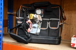An as new Klein Tools - Tradesman Pro Organizer - Lighted Tool Bag (55431).